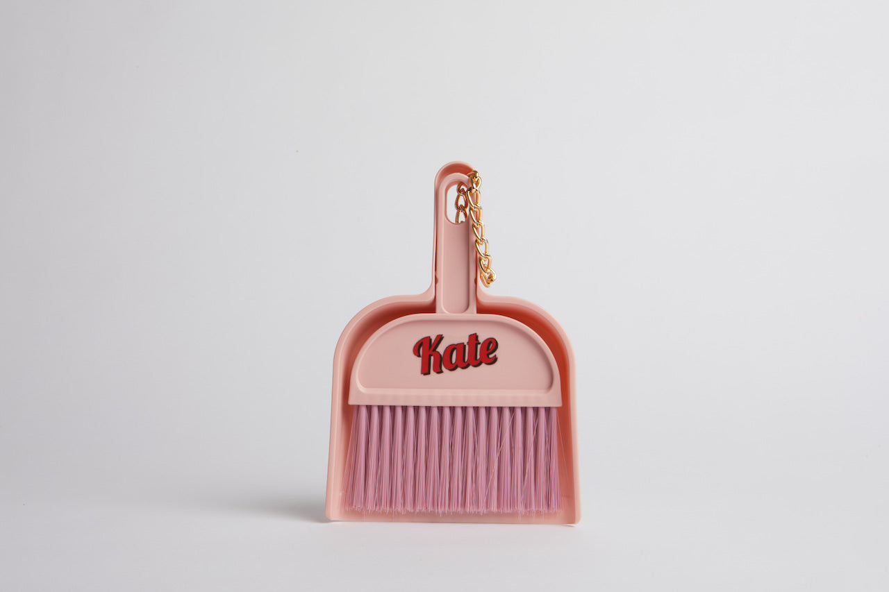 Kate Bush dustpan and brush