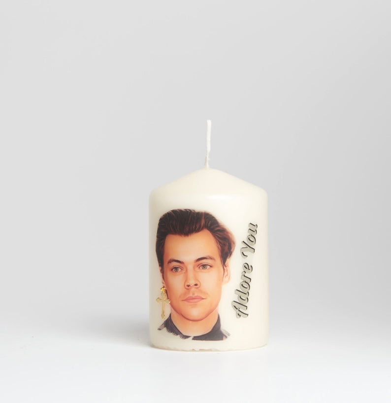 Harry Inspired earring candle