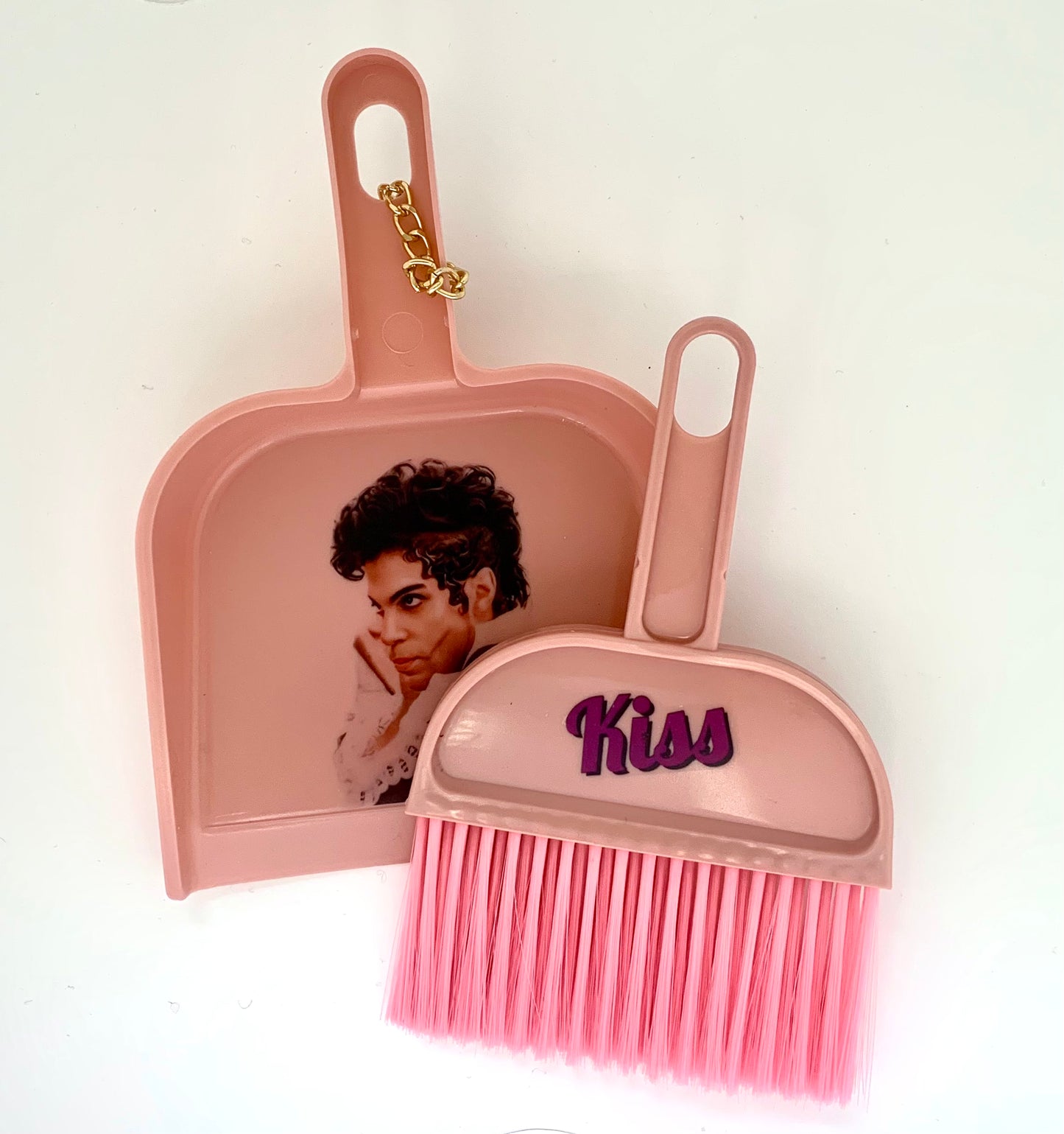 Prince themed dustpan and brush