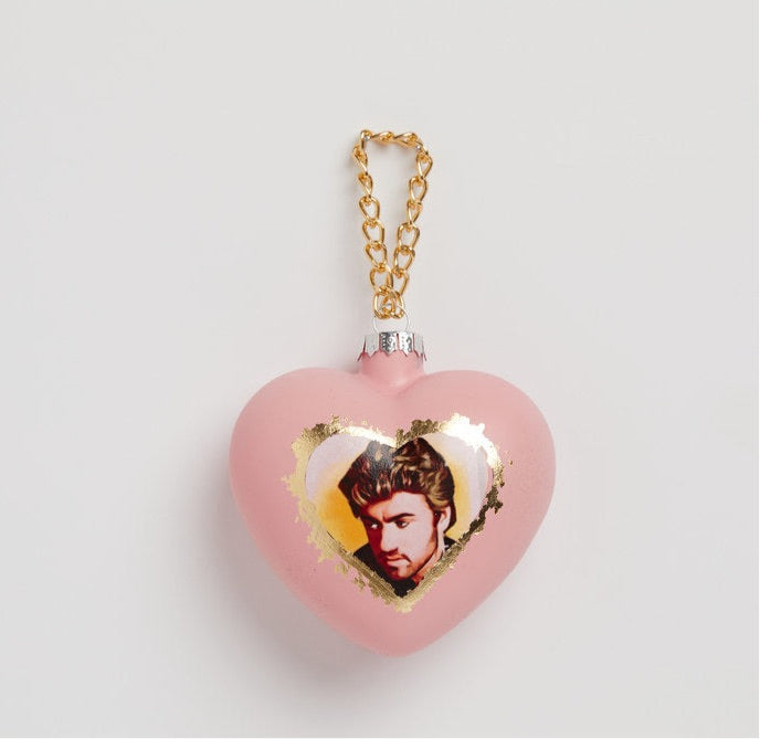George’s Michael Christmas  pink bauble