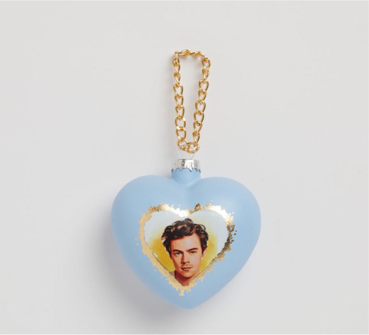 Harry Styles Christmas Blue  bauble