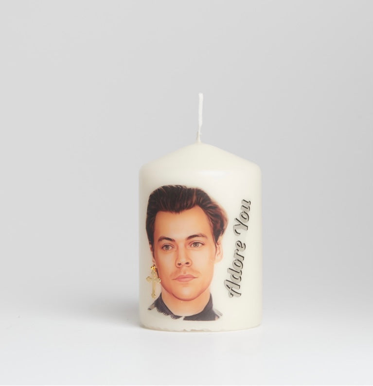 Harry Inspired earring candle